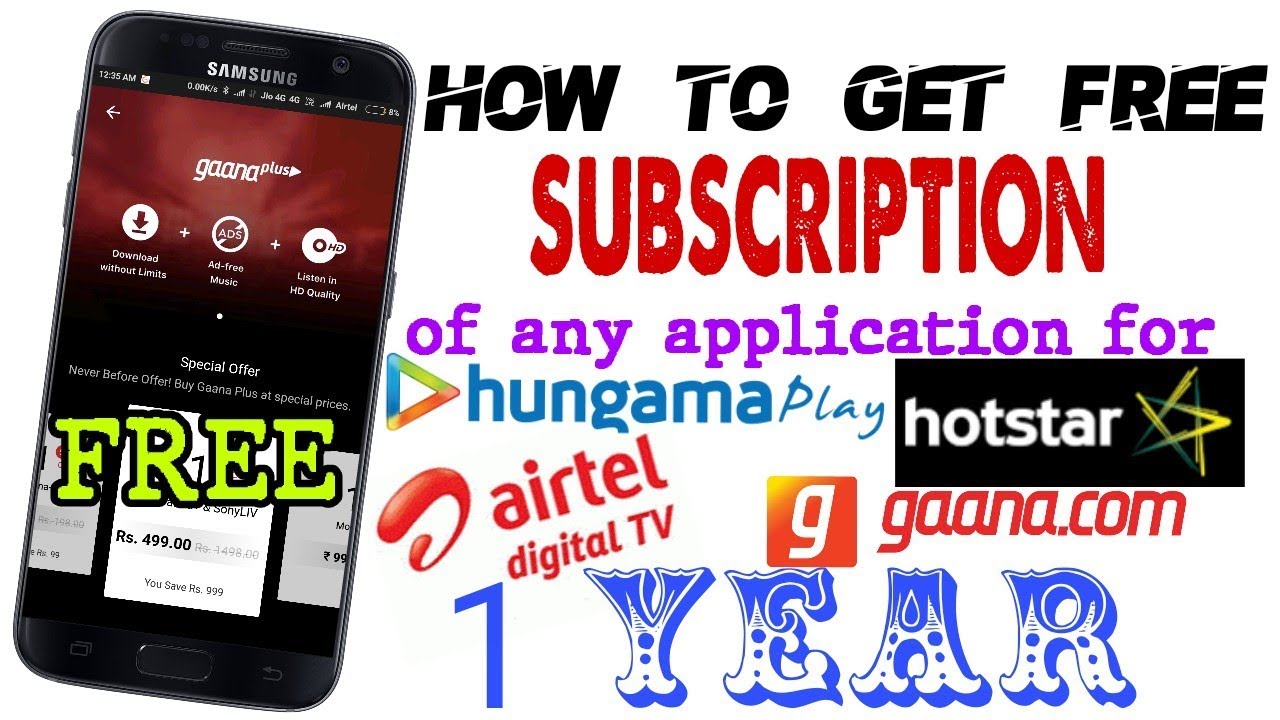 hotstar subscription free